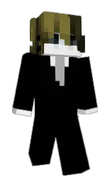 black and pesto Minecraft skin — Slim model