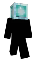keppel and midnight blue Minecraft skin — Classic model