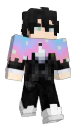 mine shaft and cod gray Minecraft skin — Classic model — first worn by Mizunoku