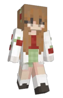 Front of Meloony's skin