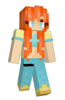 Front of Minecraft skin