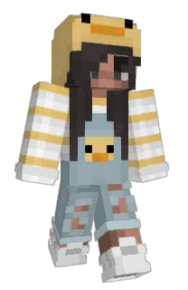 Front of Lumity's skin