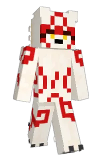 Front of kindwed's skin