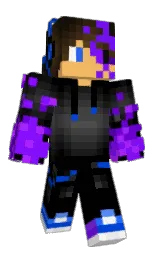 BoltK's Minecraft skin wearing the Vanilla cape