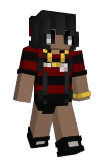 Front of Caawn's skin