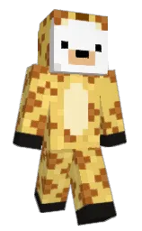 Angxlxss's Minecraft skin wearing the Migrator cape