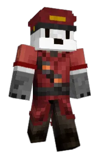 Front of Minecraft skin