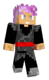 black and tundora Minecraft skin — Classic model