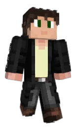 Skaj_'s Minecraft skin wearing the Migrator cape