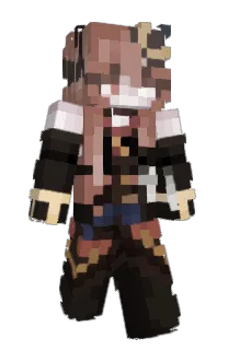 Front of Minecraft skin
