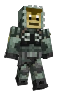 Front of Minecraft skin
