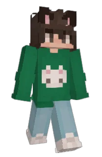 Front of Minecraft skin