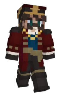 Front of CommonHat's skin