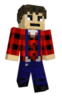 Front of Saltsell's skin