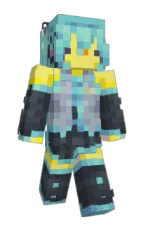 Front of Caletes's skin