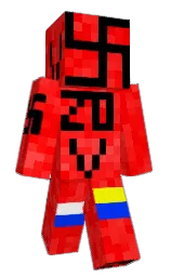 ZolikAlpha's Minecraft skin wearing the 15th Anniversary cape