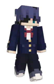 Front of Shiniq's skin