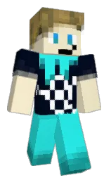 ____________3's Minecraft skin wearing the Pan cape