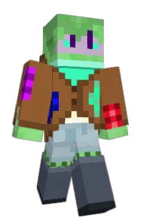 Front of VioletLavender's skin