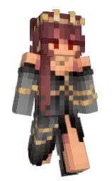 cecysleepy_'s Minecraft skin wearing the Twisted cape