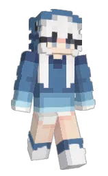 Slim Minecraft skin