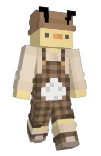 Front of Minecraft skin