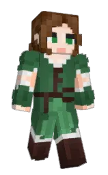 Jessakin's Minecraft skin wearing the Cherry Blossom cape