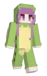 BaboHopi's Minecraft skin wearing the Pan cape
