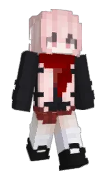 shark and azalea Minecraft skin — Slim model — first worn by kN0way123