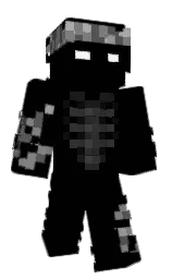 black and deep fir Minecraft skin — Classic model