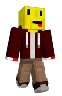 Front of Yhaver's skin