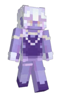Front of Astryca's skin