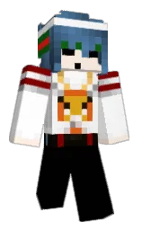 mersyha's Minecraft skin wearing the Pan cape