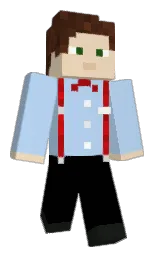 Giraffes1995's Minecraft skin wearing the Migrator cape