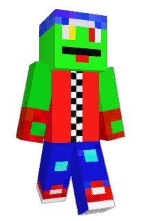 Front of Gemiknight's skin
