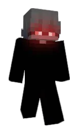 black and diesel Minecraft skin — Slim model — first worn by Vlammend