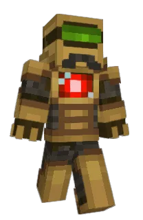 Front of CyberForger's skin