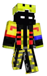 FUZAjr's Minecraft skin wearing the Pan cape