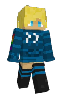 Front of LinkoTendo's skin