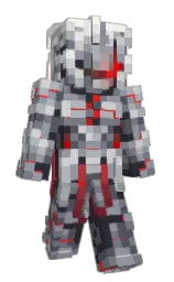 storm gray and baltic sea Minecraft skin — Classic model — first worn by RLaien