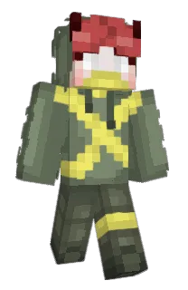 Front of Minecraft skin