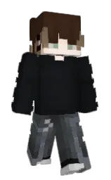 woodsmoke and black marlin Minecraft skin — Slim model — first worn by Kuchaaw