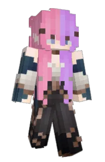 Front of Grrimalkin's skin