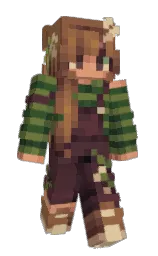 cape palliser and congo brown Minecraft skin — Slim model — first worn by ElysiaWildgrove