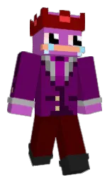 pompadour and black Minecraft skin — Classic model — first worn by Tonerro13