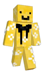 mustard and sunglow Minecraft skin — Classic model — first worn by Veelism