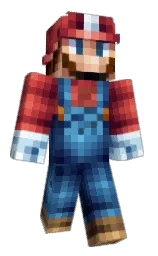 Slim Minecraft skin