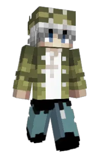 Front of Rucksqck's skin