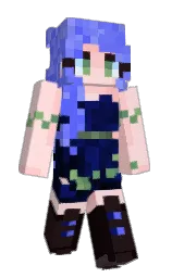 pippin and cosmos Minecraft skin — Slim model — first worn by lafia8