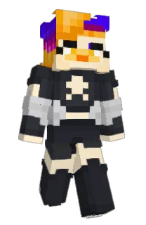 Front of StarPiea's skin